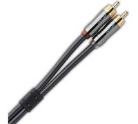 QED Performance Audio Graphite - Câble audio - RCA x 2 mâle pour RCA x 2 mâle - 3 m - paire torsadée blindée (STP)