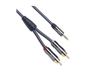 QED Performance J2P Graphite (1.5 m) - Câbles jack/mini-jack