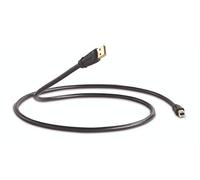 QED QE6901 Câble USB Type A-B 1,5 m Noir