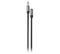 QED QE7300 Rallonge Casque Male/Femelle 1,5 m Noir