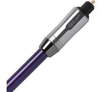 QED Câble optique Reference Optical Quartz – TOSLINK mâle vers mâle – 3 m