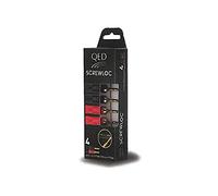 QED Fiches banane Screwloc ABS 4 mm Paire