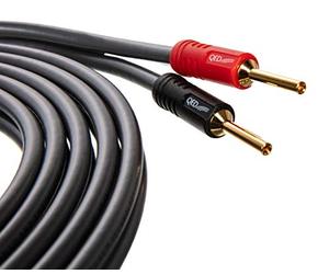 QED XT40i Paire de câbles d'enceinte de référence avec technologie X-Tube terminée avec fiches banane Airloc 5 m