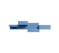 QEEBOO bibliotheque murale PRIMITIVE BOOKSHELF XS (Bleu avio - Polyéthylène)