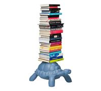 QEEBOO bibliothèque verticale TURTLE CARRY BOOKCASE (Blue avio - Polyéthylène)
