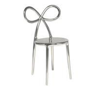 QEEBOO chaise RIBBON CHAIR METAL FINISH (Argent - Polypropylène)