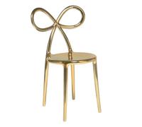 QEEBOO chaise RIBBON CHAIR METAL FINISH (Or - Polypropylène)