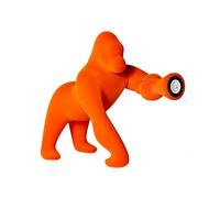 QEEBOO lampe de table KONG XS VELVET FINISH (Orange - Polyéthylène et velours)
