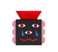 QEEBOO vase BEAUTIFUL FACE (Multicolor - Céramique)