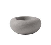 QEEBOO vase pour l'extérieur NAMI (Grey - Mélange de matériaux recyclés)