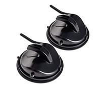 qeedo Easy Hook Crochet Ventouse, Pliantes, 2X ventouses de fixaction, Maxi. 10 kg