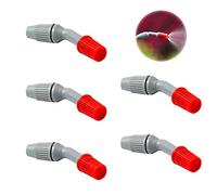 QEEQPF Lot de 5 Plastique buses de pulvérisation, accessoires de pulvérisation d'irrigation de jardin, pièces de rechange pulvérisateur, pour l'arrosage et le nettoyage
