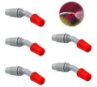QEEQPF Lot de 5 Plastique buses de pulverisation, accessoires de pulverisation d'irrigation de jardin, pieces de rechange pulverisat