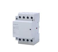 QEFHSVVZE Contacteur modulaire HCH8s-63 50 Hz 60 Hz 4P 63 A 4 NO 4 NC 2 NO 2 NC 220 V 110 V 24 V CC Type de contacteur Domestique(4P 63A 2NO2NC DC24V)