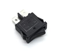 QEFHSVVZE Interrupteur 10 pièces/lot CD1-110 2Pin 250V 6A Interrupteur de Bateau-in SPST on Off Position Rocer NO/Off Petit Interrupteur d'alimentation d'instrument 10x22mm Rouge-(KCD1-110 Black lid)