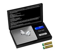 QEIHITYO Balance de Precision 500g/0.01g Balance Gramme Petite avec Écran LCD et Tare Function pour Café Herbes Bijoux Pierres Précieuses 7Unités (2 Piles Incluses)