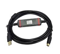 QEJWWGFI USB-SC09-FX Câble de programmation pour adaptateur USB série MELSEC vers RS422 (version FTDI)