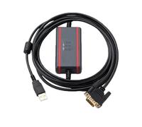 QEJWWGFI USB-XW2Z-200S-VH Câble de programmation USB vers RS232 pour CQM1H CPM2C COM1/CM2A/CS Series Câble de programmation de données (isolation de puce FTDI)
