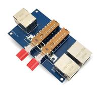 QELLON 1 ensemble commutateur de port réseau haut débit 2 en 1 out module répartiteur de port réseau PCB