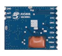 QELLON 1 module récepteur audio vidéo sans fil FPV 5,8 G RX5808 pour système FPV hélicoptère RC
