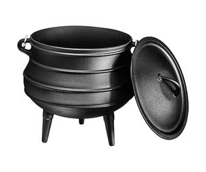 QEM Marmite ou Chaudron en Fonte Alimentaire de 14 litres