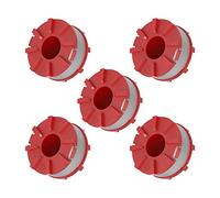 QENETY 3405096 Lot de 5 bobines de rechange pour débroussailleuse Einhell GE-CT 36/30 LI E SOLO, AGILLO 36/255 BL, AGILLO 18/200