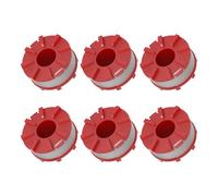 QENETY 3405096 Lot de 6 bobines de rechange pour débroussailleuse Einhell GE-CT 36/30 LI E SOLO, AGILLO 36/255 BL, AGILLO 18/200