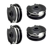 QENETY Bobine de fil de rechange pour débroussailleuse Parkside PRTA 20-Li B2, PRT 550 A3, PRT 550 A1-LIDL IAN 311404 (4 bobines)