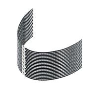 QENETY Bosch F016800431 Fil de débroussailleuse rond de 3,5 mm x 37 cm, ligne de rechange pour débroussailleuse AFS 23 à 37 (20 pièces)