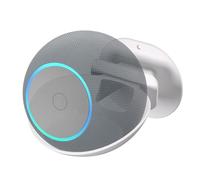 QenFree Support mural pour haut-parleur portable compatible avec Echo Spot/Echo DotMax/Echo Dot/Echo Pop/Apple HomePod Mini/Google Nest Mini/Gen2 et autres haut-parleurs (blanc)