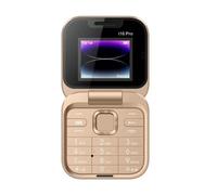QEOTOH Mini téléphone portable à rabat pour personnes âgées Radio FM Voix Liste noire Vitesse 2SIM Vibration Affichage Carte Cadran Petit