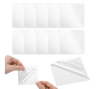 QEQSHQO Kit de réparation pour spa gonflable,10 pièces,étanche, auto-adhésif,super ductile,TPU transparent, rustine pour matelas gonflable, réparation liner piscine,rustine pour bouée gonflable