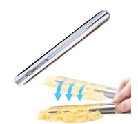 QEQSHQO Ramasse miettes de Table courbé en Acier Inoxydable pour Nettoyer Facilement Votre Nappe idéal pour Les Restaurants et Les serveurs