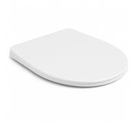 QeramiQ Dely Swirl Compact Assise - softclose - quickrelease - slim - blanc mat W-09-seat MW slim