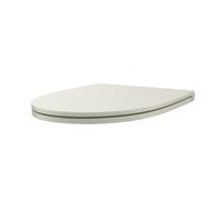 QeramiQ Élan Abattant de toilette - fermeture amortie - déclipsable - slim - blanc mat SW1467742