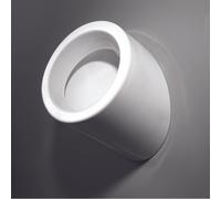 QeramiQ WCA Urinoir - 35x31.5x50.5cm - avec fixation - siphon - blanc 111500004cx