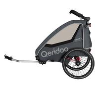 Qeridoo Remorque vélo QUPA 2 (gris)