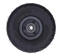 QERLONG Pneu de l'utilitaire Tout Usage de Roue Gonflable Camion à Main coulé Acier moyeu en Acier 280kpa 15 mm Trou dia 3,50-4