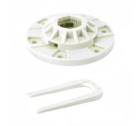 Qertyooy W10528947 Kit de moyeu entraîné par panier compatible avec les rondelles Amana Crosley Inglis Admiral