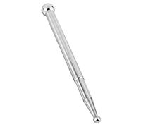 Qerutk Outils de réflexologie faciale à double tête, stylo d'acupuncture manuel en acier inoxydable, sonde portable pour point corporel, sonde d'acupression d'auto-massage, pour soulager les tensions