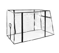Qerwsdty 1 PCS Housse de Pluie pour Chariot de Camping Transparent en PVC, Housse Imperméable pour Chariot de Jardin, Pique-Nique et Poussette