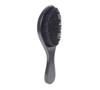 Qerwsdty 1 Pièces Peigne à Barbe Long et Incurvé Noir Brosse à Poils Brosse à Poils en Bois de Hêtre Peigne de Coiffure pour pour le Soin des Cheveux