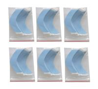 Qerwsdty 216 Pièces/Lot de Kit de Bande Adhésive pour Perruque Fixe, Double Face, Extension, Étanche, pour Perruques en Tissu/Cils, Bande Adhésive de Film