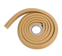 Qerwsdty 2M Protection de table pour enfants et Produits de sécurité Bord en verre Meubles Horreur Arceau Protection Coin Mousse Pare-chocs (couleur bois)