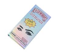 Qerwsdty 5 PièCes SéRies Emballage de Cils BoîTe de Cils Vides avec Plateau Transparent éTuis à Cils Rectangulaires BoîTes à Cils Emballage Flash