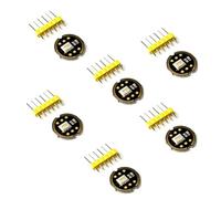 Qerwsdty 6 Pièces INMP441 Module de Microphone Omnidirectionnel MEMS Haute Précision Faible Consommation Interface I2S Prise en Charge ESP32 Facile à Utiliser