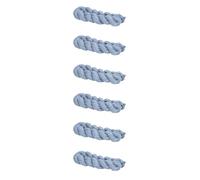 Qerwsdty 6Pack 35x120 Pouces Table en Tissu à Fromage pour Décoration de Mariage, de Douche Nuptiale, d'anniversaire ou de Baptême Bleu