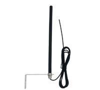 Qerwsdty Antenne Universelle 433 MHz pour Portail, Garage, Amplificateur de Signal Radio, Répéteur, Antenne de Contrôle de Portail Extérieure Étanche