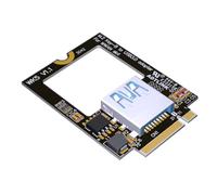 Qerwsdty Carte Réseau WiFi Compatible Bluetooth pour Ordinateur Portable M.2 B Key vers USB 3.0 SSD NGFF 3042 Converter M2 Key-B WWAN 4G Slot to USB, comme Indiqué sur PC + Métal, 1 Pièce