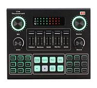 Qerwsdty Carte Son Bluetooth V9 Casque USB Radio Web Carte Son en Temps Réel Audio Universel pour Téléphone Ordinateur